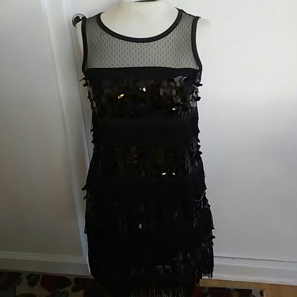 Nice Black Mini evening Dress - Picture 4 of 4